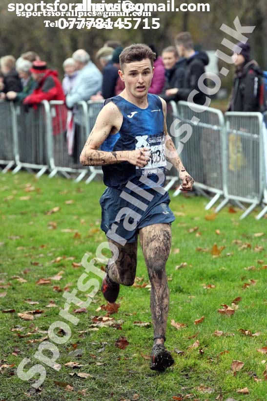 Senior and under-23 men, 2019 European Cross Country Trials and British Cross Challenge, Sefton Park, Liverpool.  Photo: David T. Hewitson/Sports for All Pics